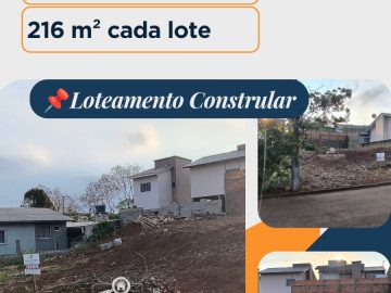 2 TERRENOS À VENDA EM CAMPO ERÊ/SC